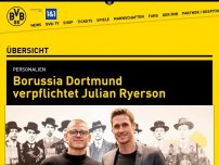 Bild zum Artikel: Borussia Dortmund verpflichtet Julian Ryerson