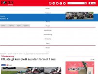 Bild zum Artikel: TV-Paukenschlag - RTL steigt komplett aus der Formel 1 aus