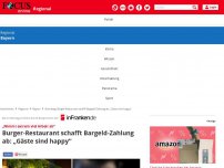 Bild zum Artikel: „Nimmt extrem viel Arbeit ab“ - Burger-Restaurant schafft Bargeld-Zahlung ab: „Gäste sind happy“