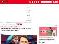 Bild zum Artikel: Medienexperte über Liebesheimlichtuerei - „Louis Klamroth hat sich selbst einen Bärendienst erwiesen“