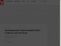 Bild zum Artikel: Dschungelcamp: Cosimo komplett Pleite – er lebt nur noch auf 23 qm