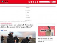 Bild zum Artikel: Lützerath im Newsticker - Anwohner sauer auf Lützerath-Aktivisten: „Haben die ganzen Dörfer zugeschissen“