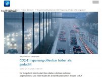 Bild zum Artikel: Tempolimit bringt offenbar mehr CO2-Einsparung als gedacht