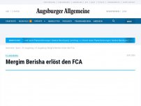 Bild zum Artikel: Berisha kehrt gegen Mönchengladbach in die FCA-Startelf zurück
