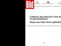 Bild zum Artikel: Blamagen von Regierung und US-Konzernen - Corona – wenn aus Fake News plötzlich Fakten werden