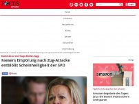 Bild zum Artikel: Kommentar von Hugo Müller-Vogg - Faesers Empörung nach Zug-Attacke entblößt Scheinheiligkeit der SPD