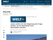 Bild zum Artikel: „Dann sollte sich die Regierung die Frage stellen, ob sie überhaupt noch abschieben möchte“