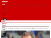 Bild zum Artikel: Paukenschlag in Berlin: Hertha trennt sich von Bobic