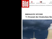 Bild zum Artikel: Brisante Studie - 71 Prozent der Deutschen für Kernkraftwerke