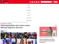 Bild zum Artikel: Eine Woche vor der WM - Slalomspezialistin Dürr feiert ersten Weltcup-Sieg ihrer Karriere