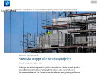 Bild zum Artikel: Vonovia stoppt alle Neubau-Projekte für 2023