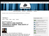 Bild zum Artikel: Will Smith und Martin Lawrence haben 'Bad Boys 4' angekündigt!