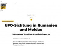 Bild zum Artikel: UFO-Sichtung in Rumänien und Moldau