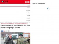 Bild zum Artikel: Bundeswehrlos! - Pistorius-Hammer: „Wir haben keine Streitkräfte, die verteidigungsfähig sind“