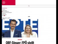 Bild zum Artikel: ORF-Steuer: FPÖ stellt Misstrauensantrag gegen Raab