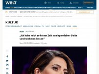 Bild zum Artikel: „Ich habe mich zu keiner Zeit von irgendeiner Seite vereinnahmen lassen“