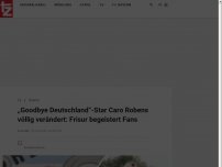 Bild zum Artikel: „Goodbye Deutschland“-Star Caro Robens völlig verändert: Frisur begeistert Fans