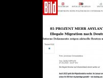 Bild zum Artikel: BILD-Exklusiv – Routen und Zahlen - So steigt die illegale Migration nach Deutschland