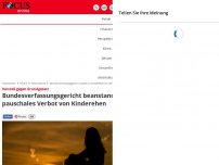 Bild zum Artikel: Verstoß gegen Grundgesetz - Bundesverfassungsgericht beanstandet pauschales Verbot von Kinderehen