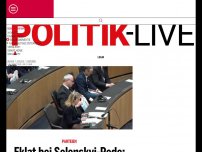 Bild zum Artikel: Eklat bei Selenskyj-Rede: FPÖ verlässt geschlossen den Saal