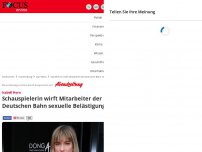 Bild zum Artikel: Isabell Horn: Schauspielerin wirft Mitarbeiter der Deutschen...