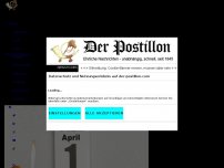 Bild zum Artikel: Signal gegen Falschmeldungen: Der Postillon boykottiert den 1. April