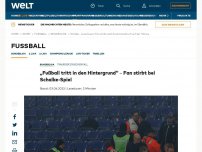 Bild zum Artikel: „Fußball tritt in den Hintergrund“ – Fan stirbt bei Schalke-Spiel