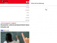 Bild zum Artikel: „Amtliches Regelwerk“ maßgeblich - Deutscher Lehrerverband lehnt Gendern an Schulen ab