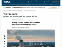 Bild zum Artikel: Göring-Eckardt rechnet mit sinkenden Strompreisen nach Atomausstieg