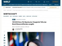 Bild zum Artikel: 137.000 Euro für Baerbocks Visagistin? Wie der Bund Steuermilliarden ausgibt