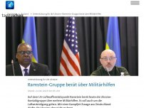 Bild zum Artikel: Ramstein-Gruppe berät über weitere Militärhilfen