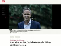 Bild zum Artikel: Historiker wollen Daniele Ganser die Bühne nicht überlassen