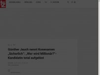 Bild zum Artikel: Günther Jauch nennt Kosenamen „lächerlich“: „Wer wird Millionär?“-Kandidatin total aufgelöst