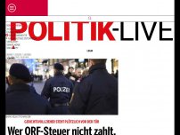 Bild zum Artikel: Wer ORF-Steuer nicht zahlt, dem droht Haft