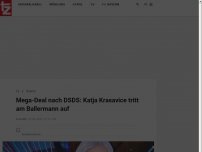 Bild zum Artikel: Mega-Deal nach DSDS: Katja Krasavice tritt am Ballermann auf