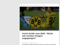 Bild zum Artikel: BVB wettert gegen Schiedsrichter: 'Nicht mit rechten Dingen zugegangen'