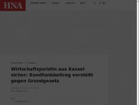 Bild zum Artikel: Kasseler Wirtschaftsjuristin: Rundfunkgebühr verstößt gegen Grundgesetz