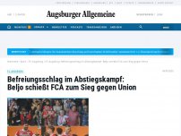 Bild zum Artikel: Der FCA startet gegen Union abermals ohne Topstürmer Mergim Berisha