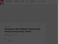 Bild zum Artikel: Schlagerstar Ikke Hüftgold verspottet Katja Krasavices neuen Song „Frauen“