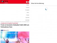 Bild zum Artikel: „In jedem Jahr mit großer Freude dabei“: Trotz erneutem Debakel...