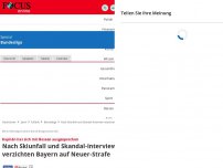Bild zum Artikel: Kapitän hat sich mit Bossen ausgesprochen - Nach Skiunfall und Skandal-Interview verzichten Bayern auf Neuer-Strafe