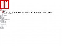 Bild zum Artikel: „Ach, Bismarck war Kanzler? Witzig!“ - Grünen-Politikerin rasselt durch Geschichts-Quiz