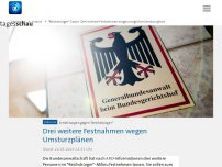 Bild zum Artikel: 'Reichsbürger'-Szene: Drei weitere Festnahmen wegen möglicher Umsturzpläne