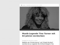 Bild zum Artikel: Medienberichte: Musik-Legende Tina Turner verstorben