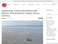 Bild zum Artikel: Sensation: Forscher entdecken Kirche von Rungholt nahe Hallig Südfall