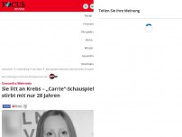 Bild zum Artikel: Samantha Weinstein: Sie litt an Krebs – „Carrie“-Schauspielerin...