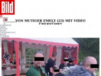 Bild zum Artikel: Mutige Emely filmte die Szene - Hochschul-Mitarbeiter nach Neonazi-Party suspendiert