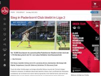 Bild zum Artikel: Sieg in Paderborn! Club bleibt in Liga 2