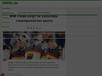 Bild zum Artikel: WM-Finale sorgt für Eishockey-Traumquoten bei Sport1