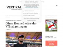 Bild zum Artikel: Ohne Hoeneß wäre der VfB abgestiegen